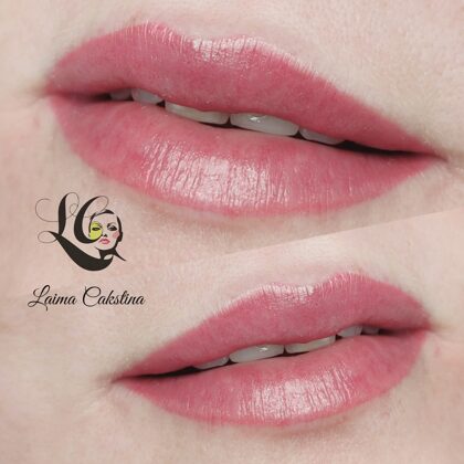 #lūpumikropigmentācija##permanentaisgrims# Tempera Lips uzreiz pēc procedūras