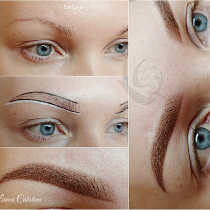 #permanentasuzacis#Airy Powder uzreiz pēc procedūras