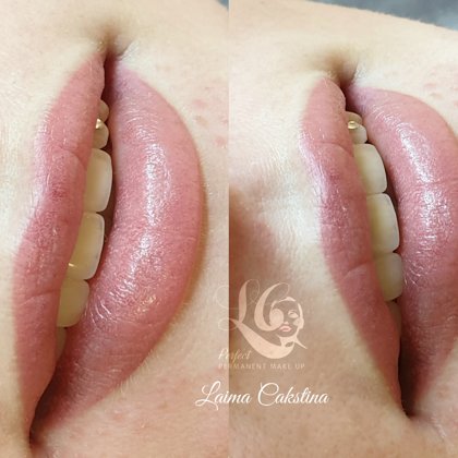 Tempera Lips в стиле нюд