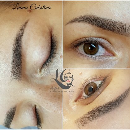 Брови зажившие, авторская техника Airy Powder