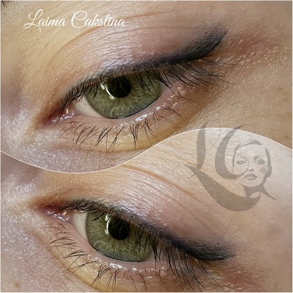 Easy liner, healed, eye permanent make up