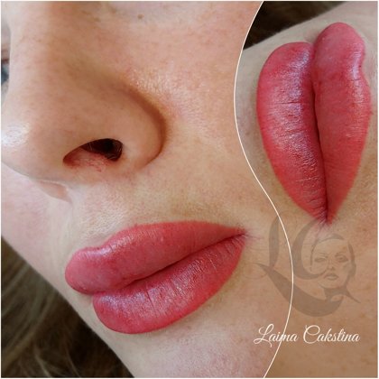 #lūpumikropigmentācija#Tempera Lips