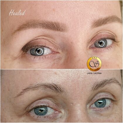 #permanentaisgrims# healed brows and eyes