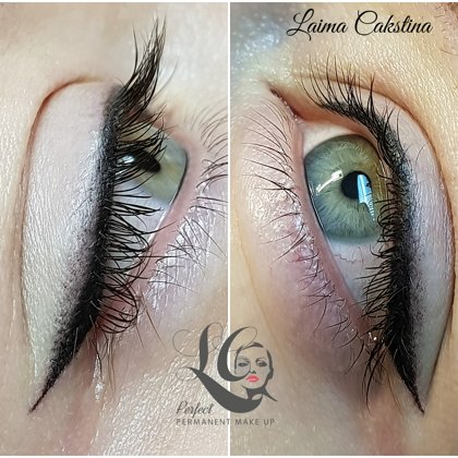 Liner with little shade, permanent make-up