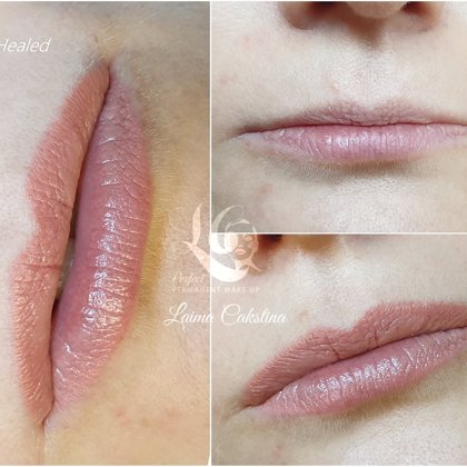 #mikropigmentācija#healed lips