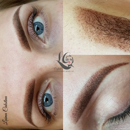 Permanent makeup# Airy Powder#ombre