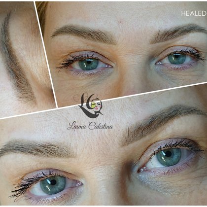 #uzacupermanents#healed Airy Powder