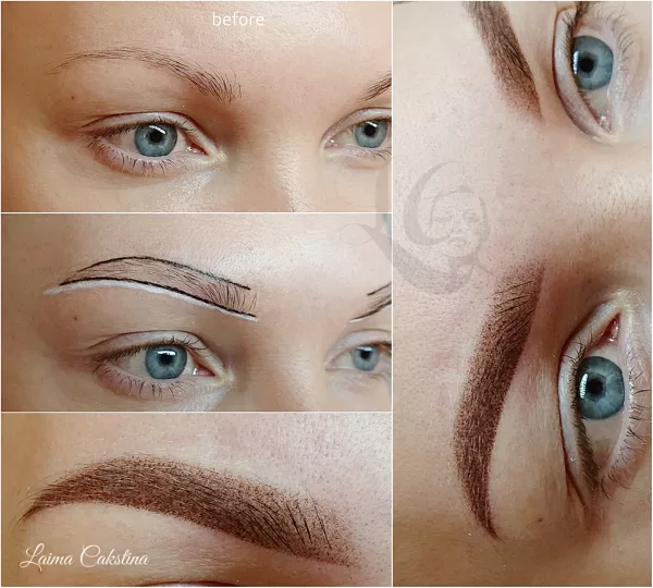 #permanentasuzacis#Airy Powder uzreiz pēc procedūras