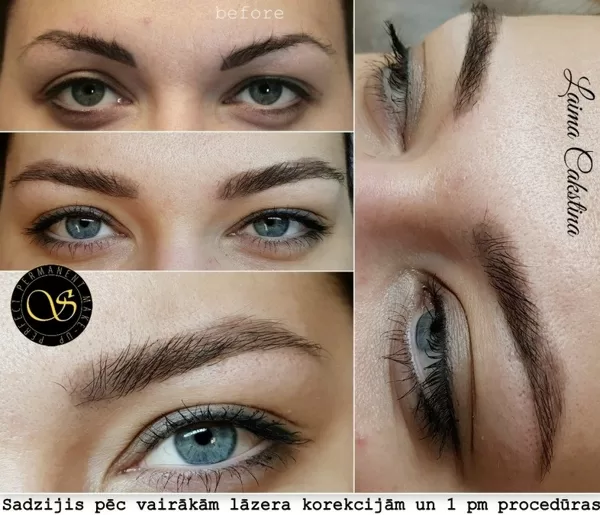 #uzacuizlabošana##permanenta#