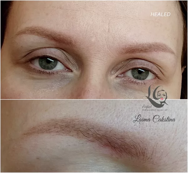 #uzacupermanents#Брови зажившие, авторская техника Airy Powder