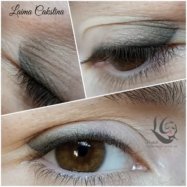 Permenent eyes, healed result