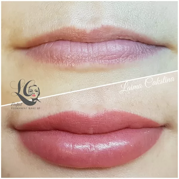 Lips micropigmentation. Tempera Lips