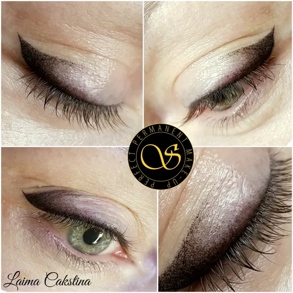 Eye permanent, a little decorative