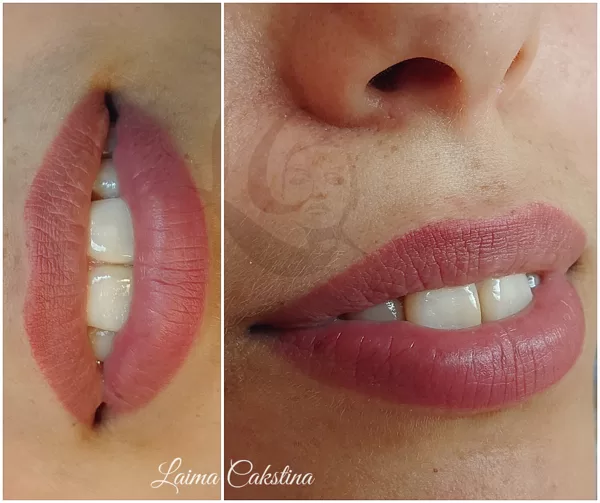 #lūpumikropigmentācija#Tempera Lips#healed