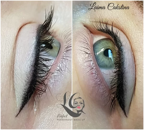 Liner with little shade, permanent make-up
