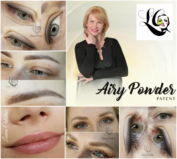 Patentēta autortehnika Airy Powder (sadzijušu darbu piemēri)